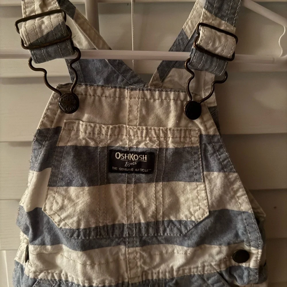 Oshkosh B’Gosh Striped Shortalls